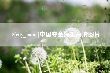 衡东中国夺金海报高清图片