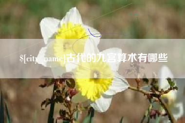 衡东古代的九宫算术有哪些