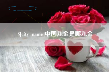 衡东中国九金是哪九金