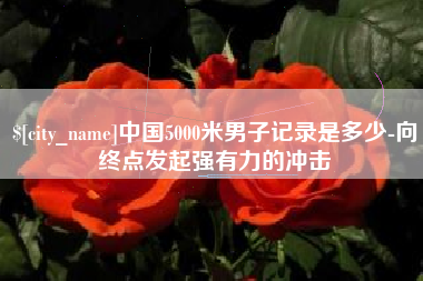 衡东中国5000米男子记录是多少-向终点发起强有力的冲击