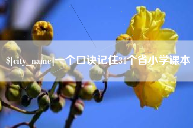 衡东一个口诀记住34个省小学课本