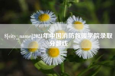衡东2021年中国消防救援学院录取分数线