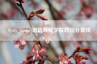 衡东消防救援学院四川分数线