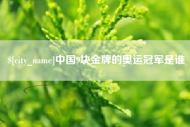 衡东中国9块金牌的奥运冠军是谁