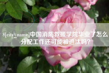 衡东中国消防救援学院毕业了怎么分配工作还可能被逃汰吗？