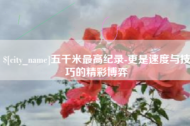 衡东五千米最高纪录-更是速度与技巧的精彩博弈
