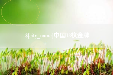 衡东中国18枚金牌