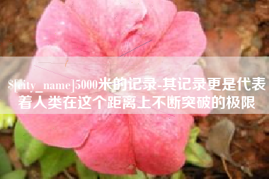 衡东5000米的记录-其记录更是代表着人类在这个距离上不断突破的极限