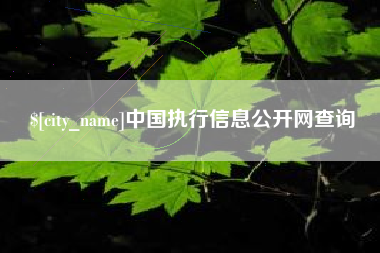 衡东中国执行信息公开网查询