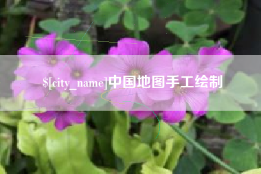 衡东中国地图手工绘制