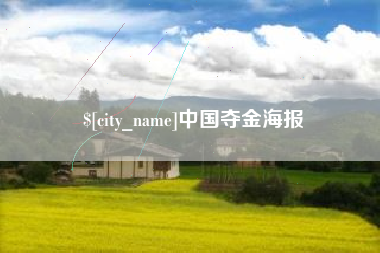 衡东中国夺金海报