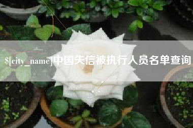 衡东中国失信被执行人员名单查询