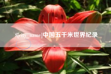 衡东中国五千米世界纪录