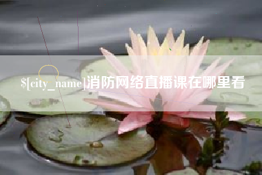衡东消防网络直播课在哪里看