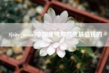 衡东中国金牌哪六金最值钱的