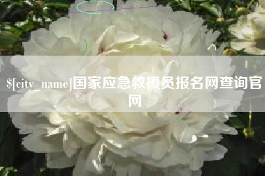 衡东国家应急救援员报名网查询官网