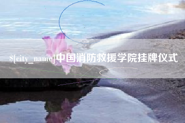 衡东中国消防救援学院挂牌仪式