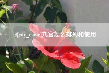 衡东九宫怎么排列和使用